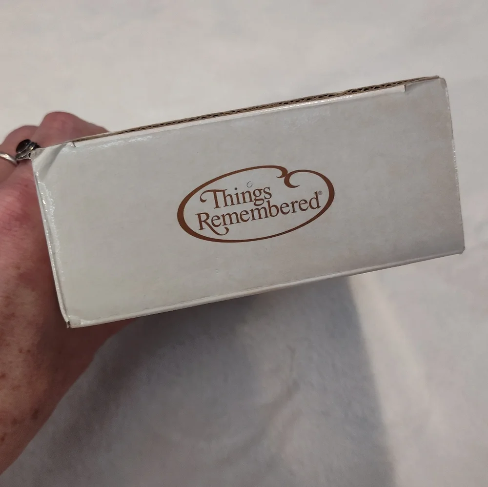 NEW!! Vintage THINGS REMEMBERED Mantel Clock